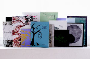 A small collection of chapbooks by Asian American poets. Photo credit: Iris A. Law