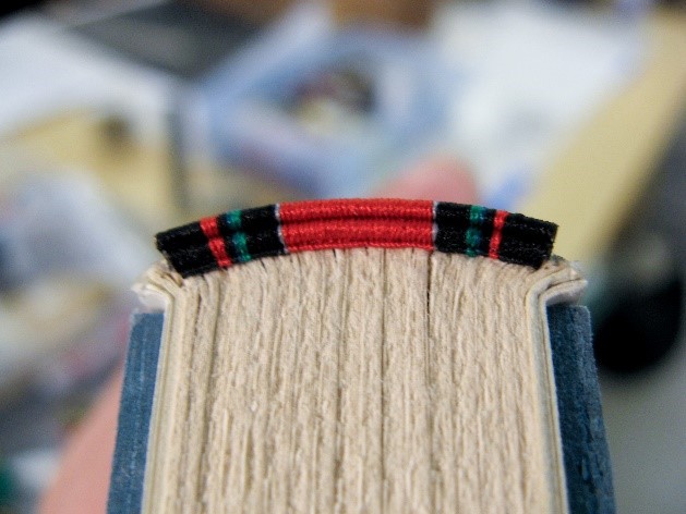 Learning Sewn Endbands, American Bookbinders Museum