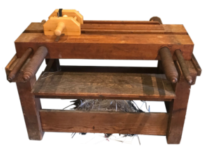 The 'Pygmy' bookbinders' laying press, lying press, benchtop press