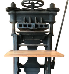 Circa 1915 Large Book Binding Press by Latham Machinery Co, Briar Press